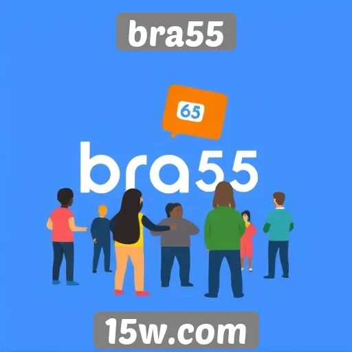 a comunidade de usuários do bra55 cresce rapidamente