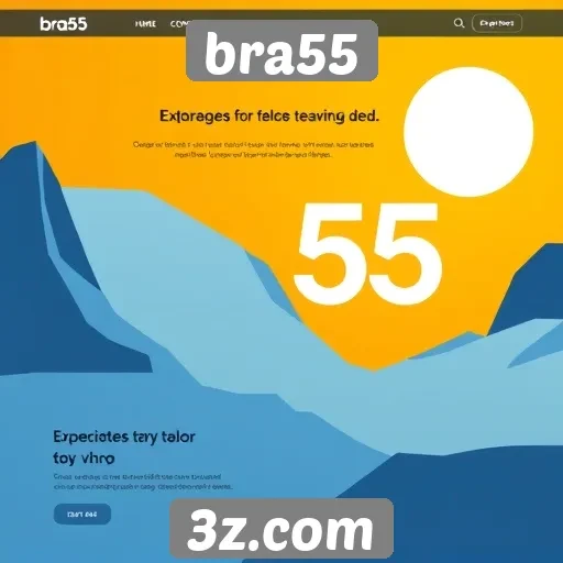 análise das principais funcionalidades do site bra55